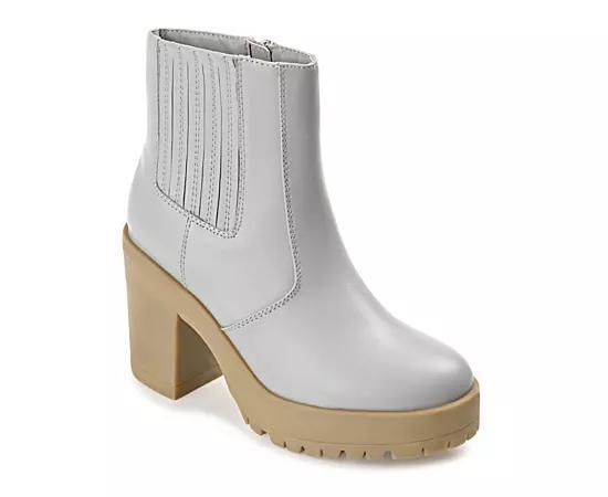 Journee Collection Womens Riplee Platform Ankle Boots Product Image