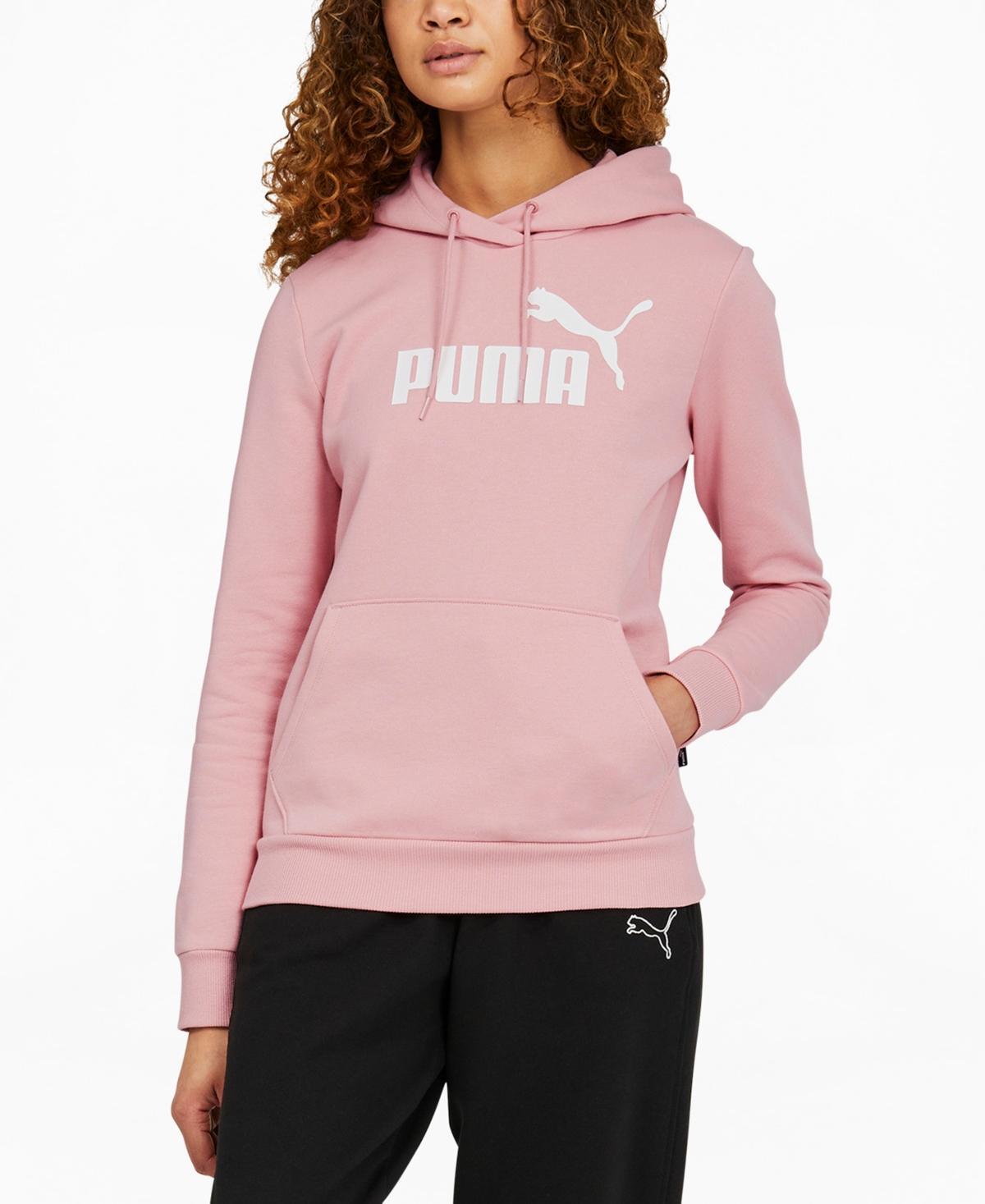 Puma Womens Essentials Logo Fleece Sweatshirt Hoodie Product Image