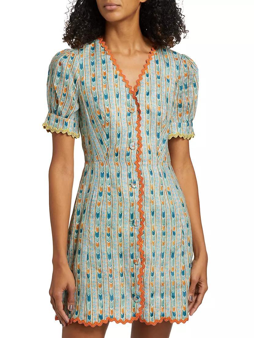 Marlee Button-Front Dress Product Image