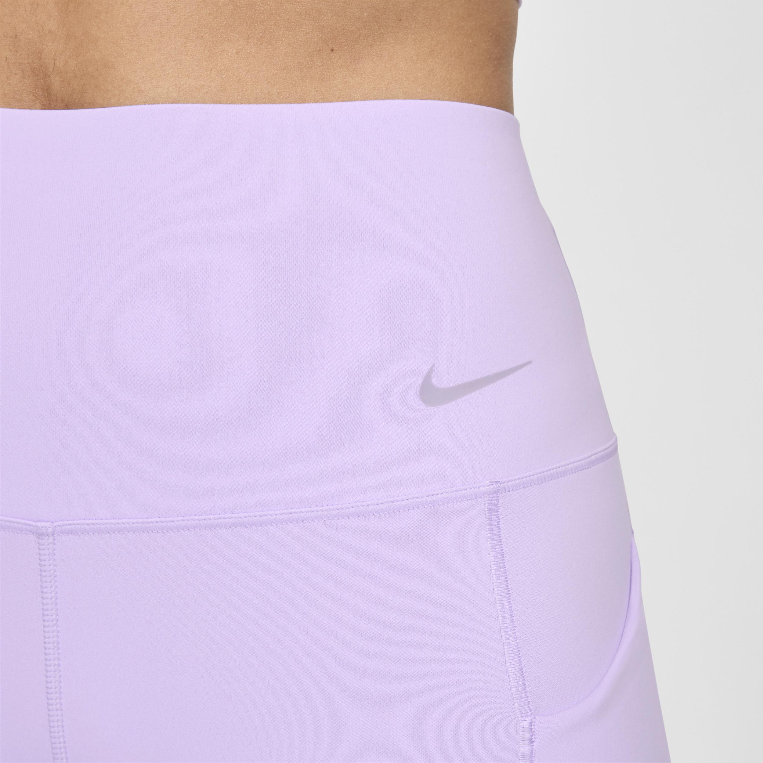 Nike Womens Universa Medium-Support High-Waisted 5 Biker Shorts with Pockets Product Image