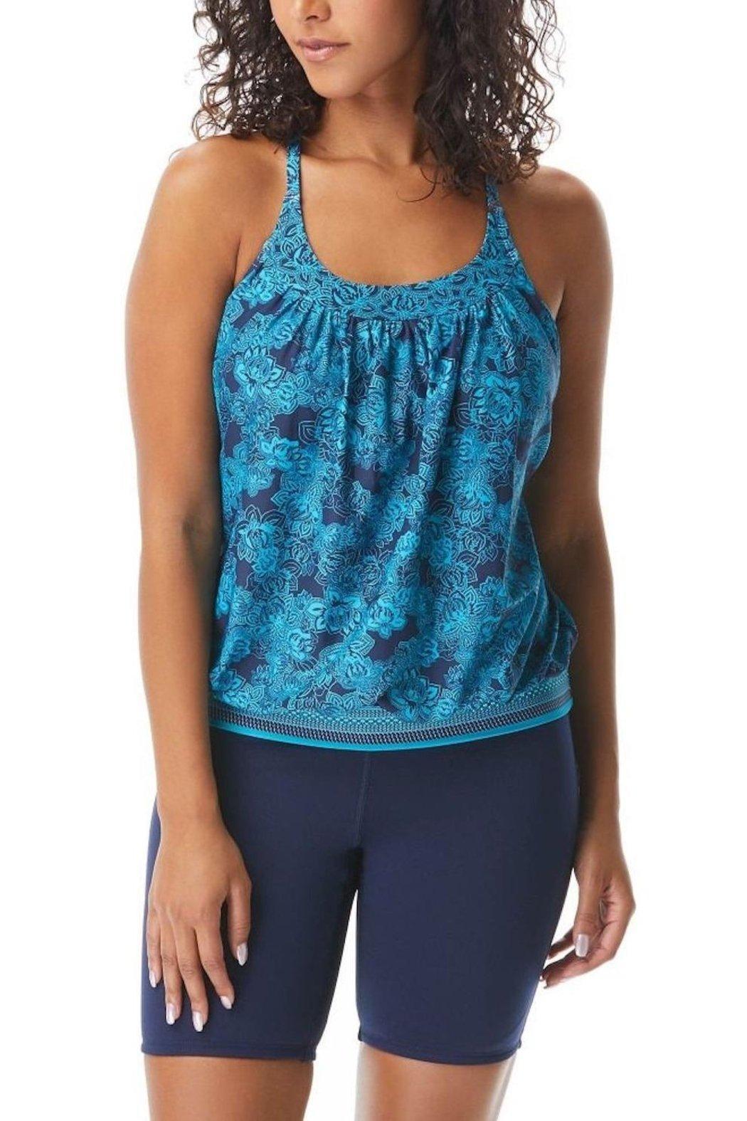 Bh Blouson Tankini Top Product Image