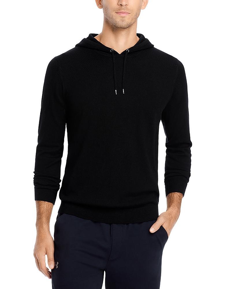 The Mens Store at Bloomingdales Extra Fine Merino Wool Slim Fit Hooded Sweater - Exclusive Product Image