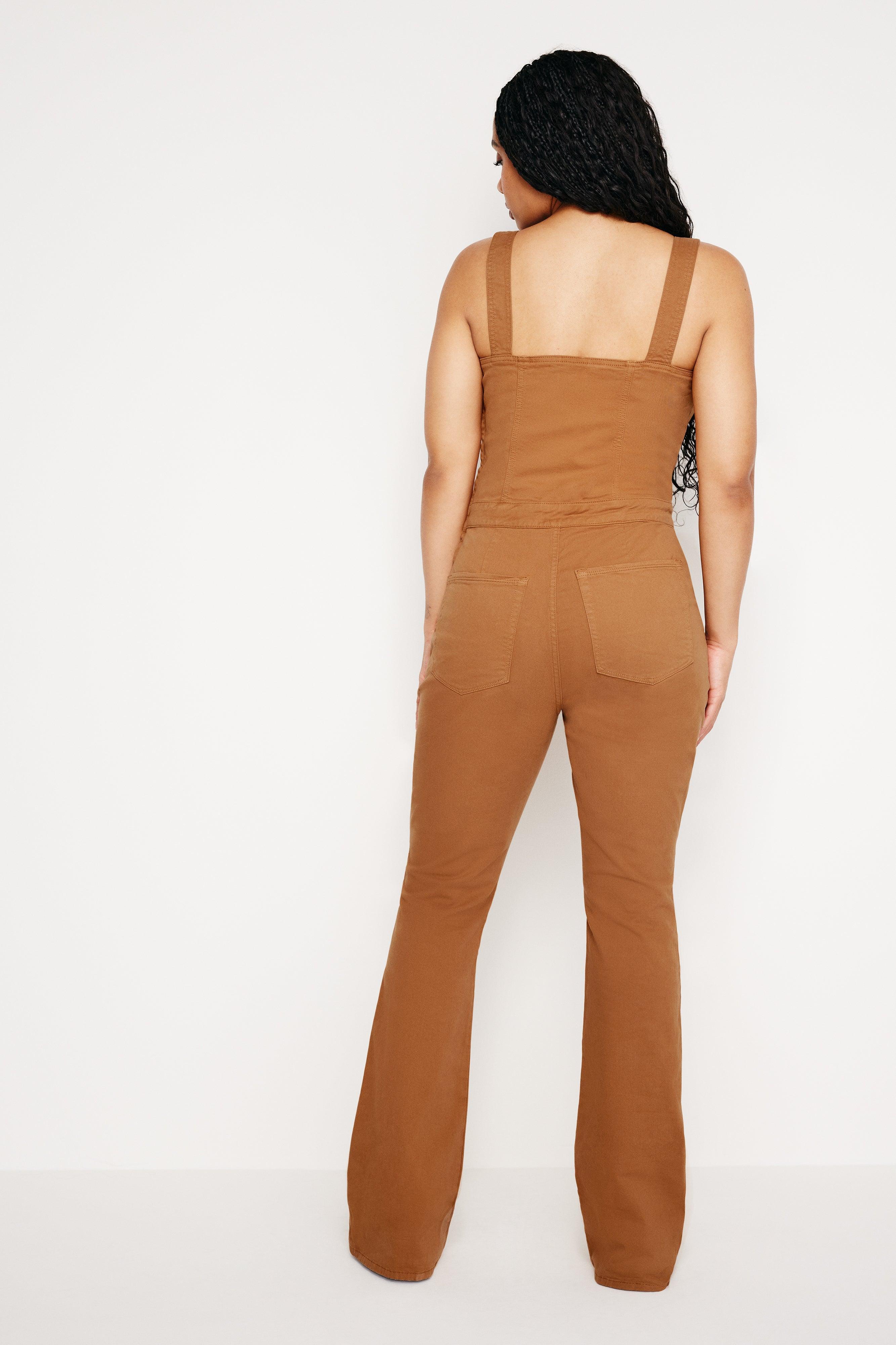 LACE UP UTILITY JUMPSUIT | CANYON003 Product Image