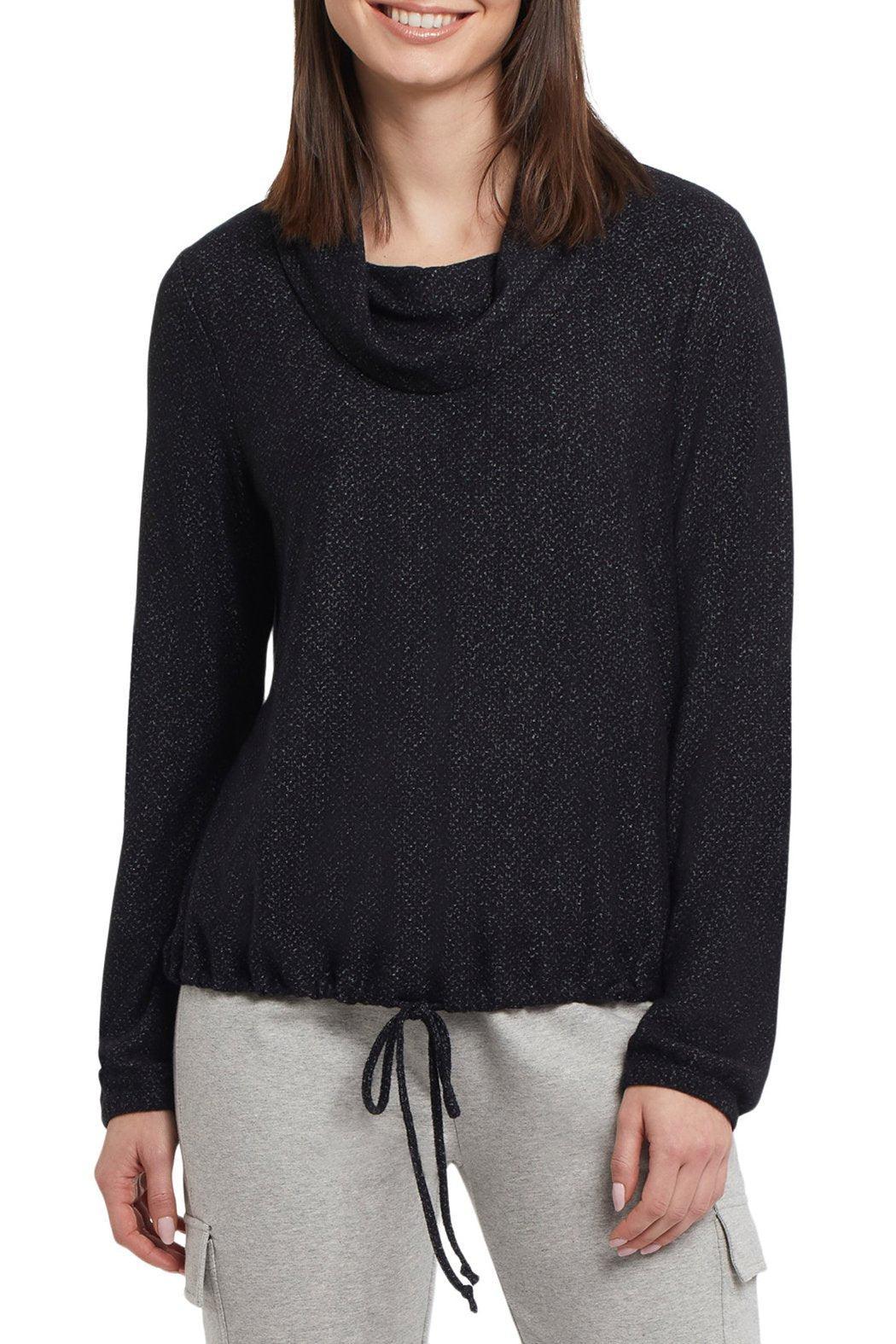 Long sleeve cowl neck sweater Female Product Image