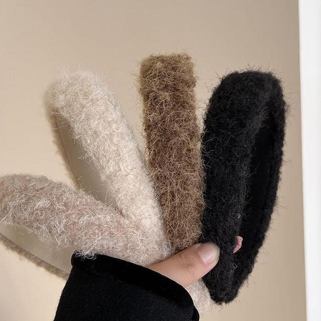 Plain Furry Headband Product Image