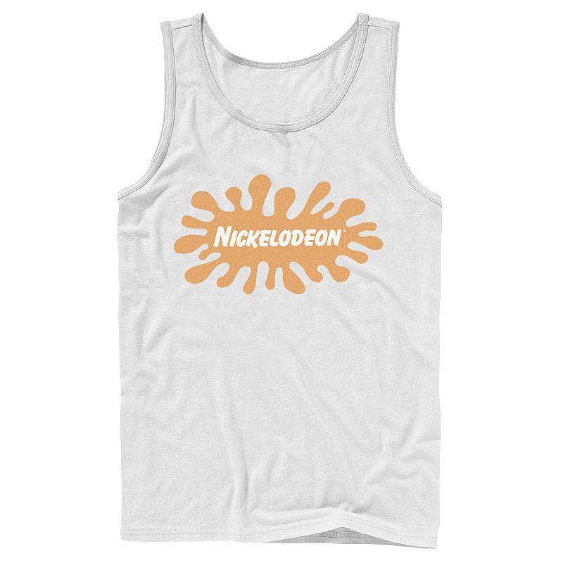 Mens Nickelodeon Classic Splatter Logo Tank Top Product Image