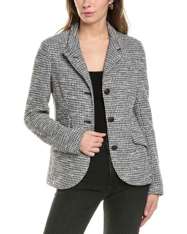 RAG & BONE Slade Italian Tweed Blazer In Black Product Image