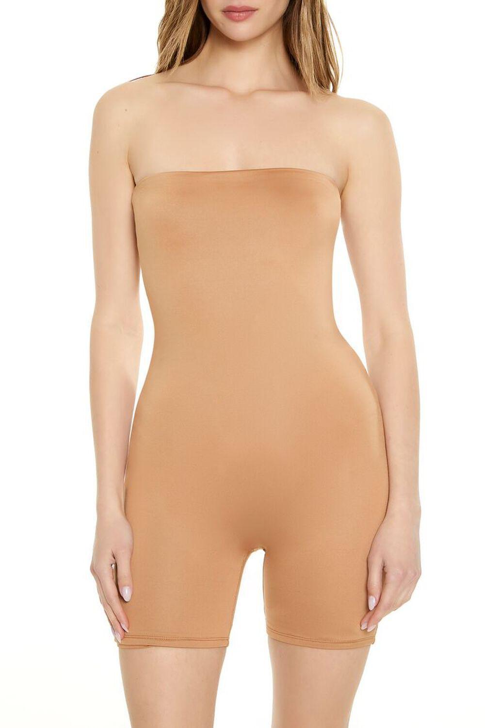 Contour Sculpt Fitted Tube Romper | Forever 21 Product Image