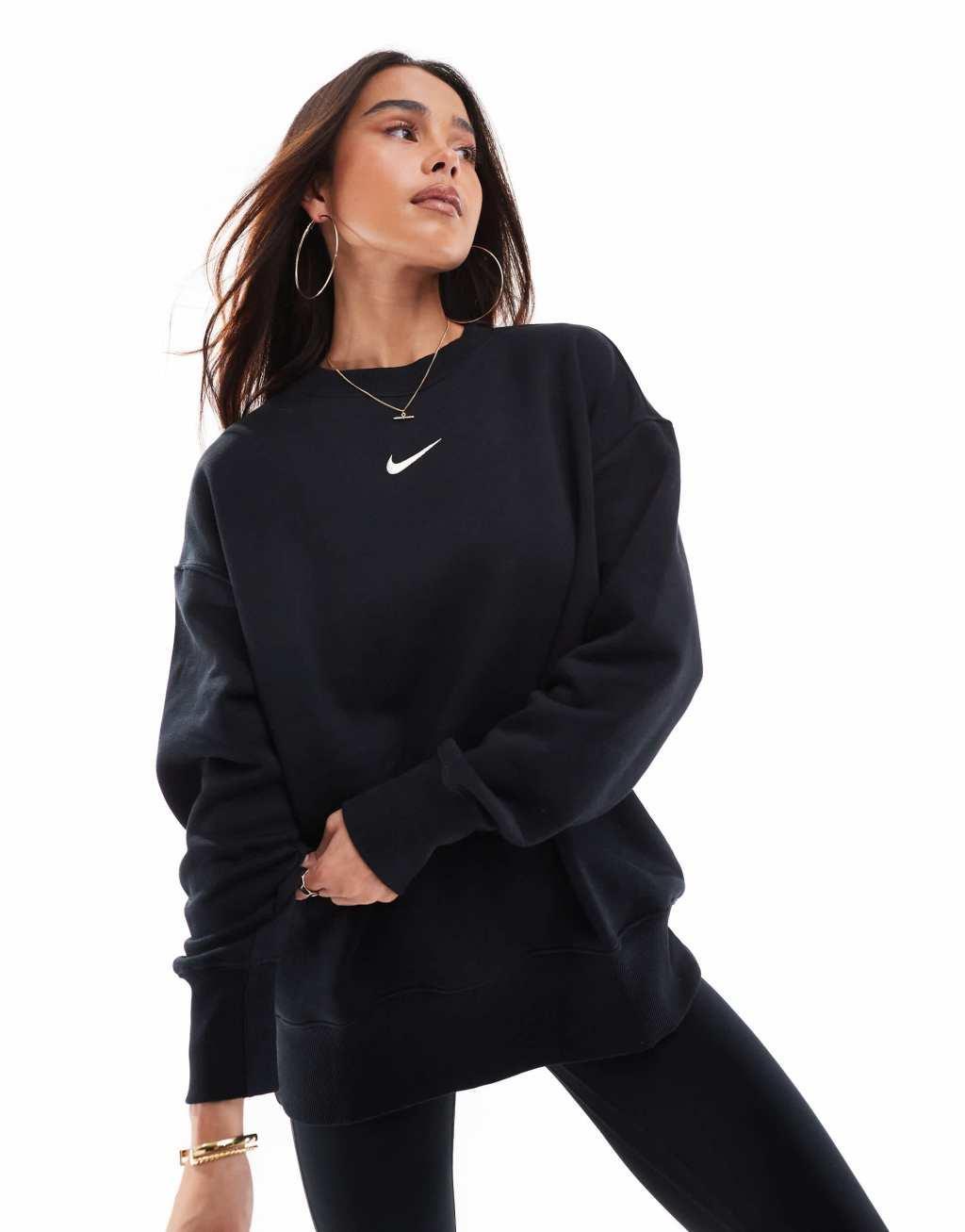 Nike Sportswear Phoenix Fleece Women's Oversized Crew-Neck Sweatshirt Product Image