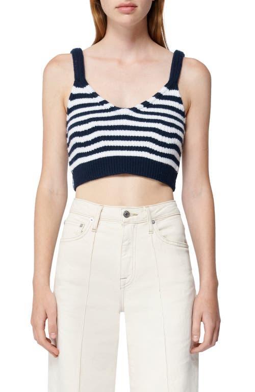 Womens Braylee Wool-Cashmere Striped Tank Product Image