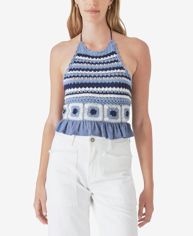 Lucky Brand Crocheted Halter Top Product Image