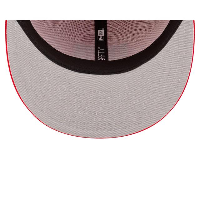 USA Basketball Shield Red 9FIFTY Snapback Hat Male Product Image