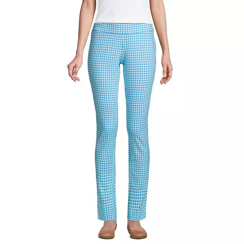 Petite Lands End Starfish Slim Cut Pull-On Pants, Womens Product Image