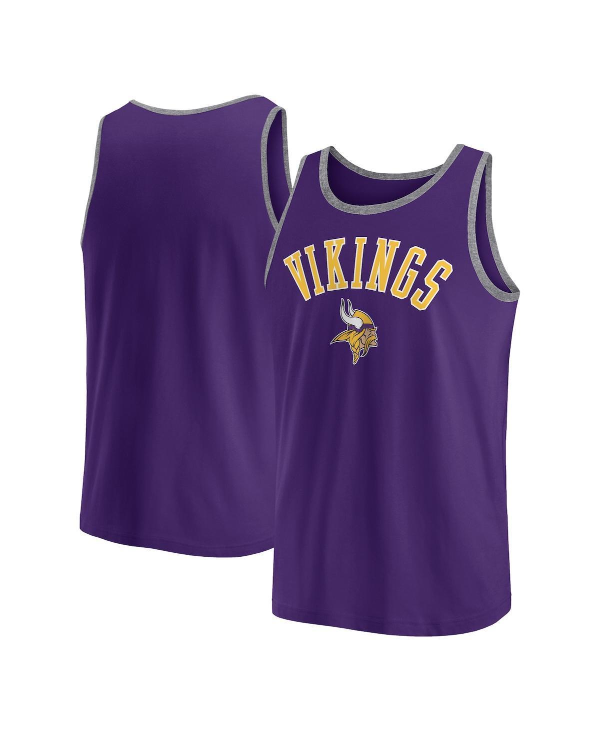 Fanatics Mens Purple Minnesota Vikings Bet Tank Top - Purple Product Image