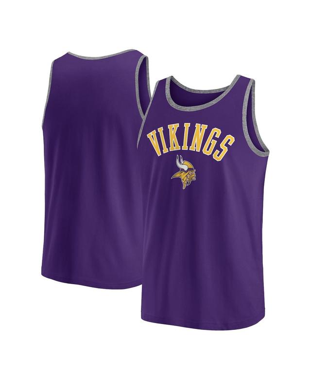 Fanatics Mens Purple Minnesota Vikings Bet Tank Top - Purple Product Image