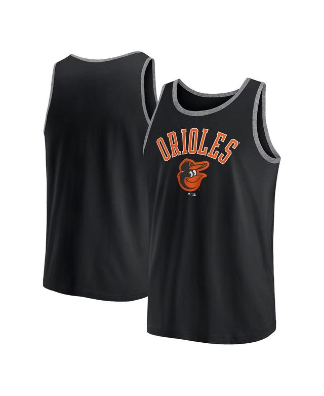 Fanatics Mens Black Baltimore Orioles Bet Tank Top - Black Product Image