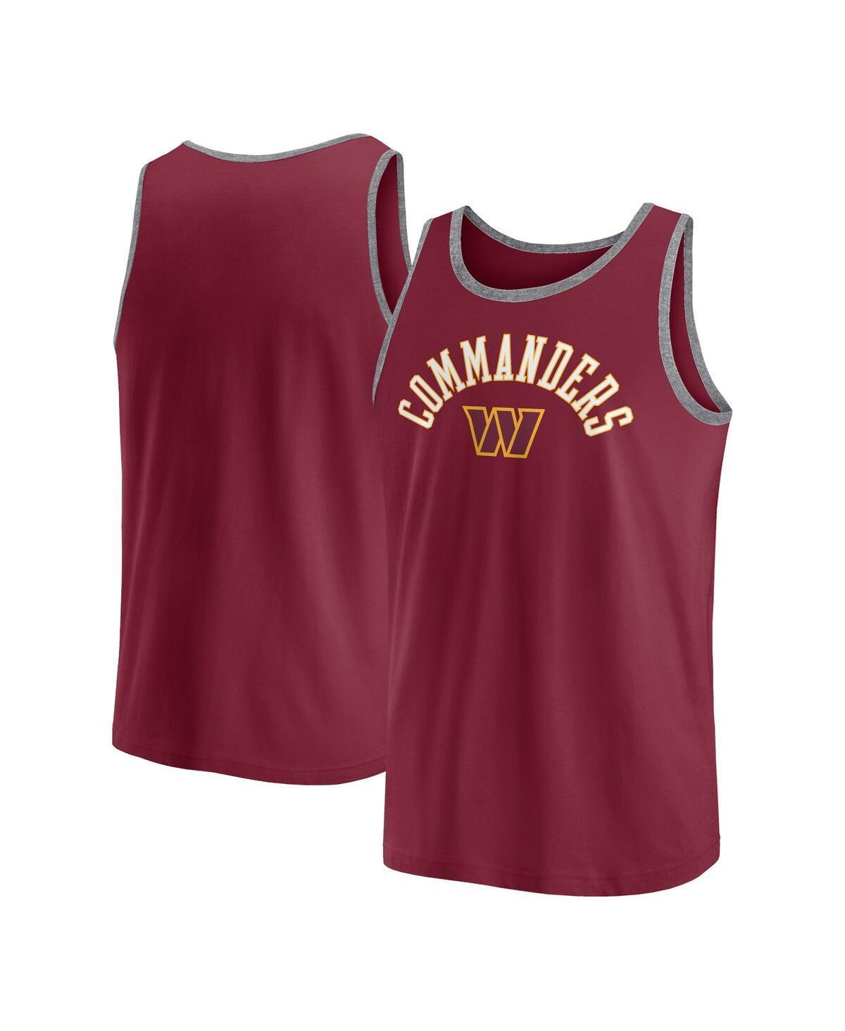 Fanatics Mens Burgundy Washington Commanders Bet Tank Top - Burgundy Product Image