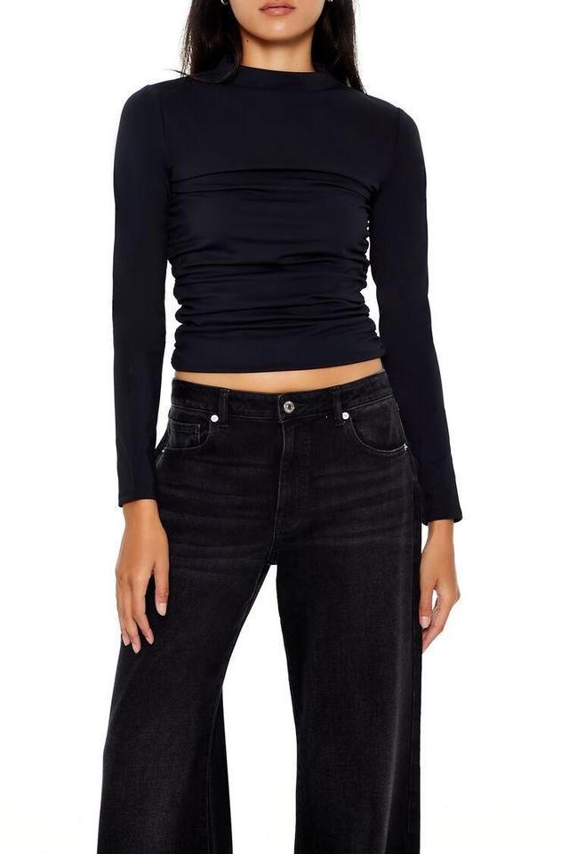 Contour Sculpt High-Neck Top | Forever 21 Product Image