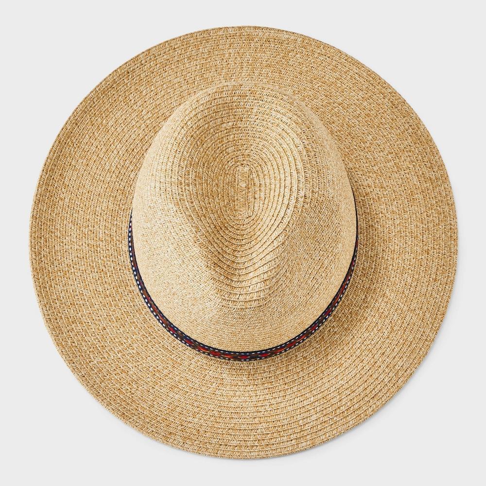 Mens Paper Flat Brim Panama Hat - Goodfellow & Co Product Image