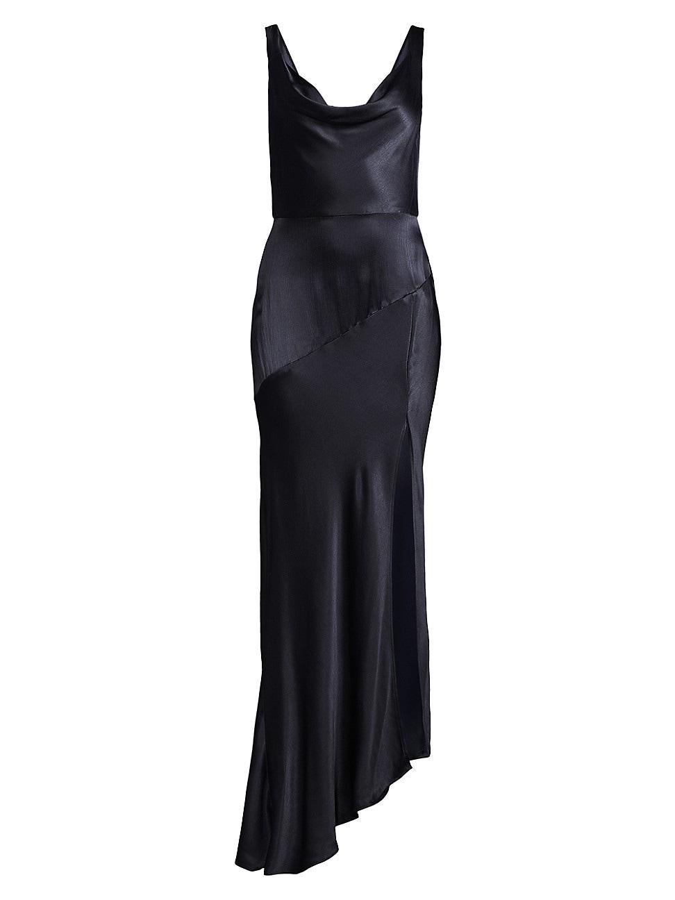 Womens Moon Dance Satin Cowlneck Gown product image