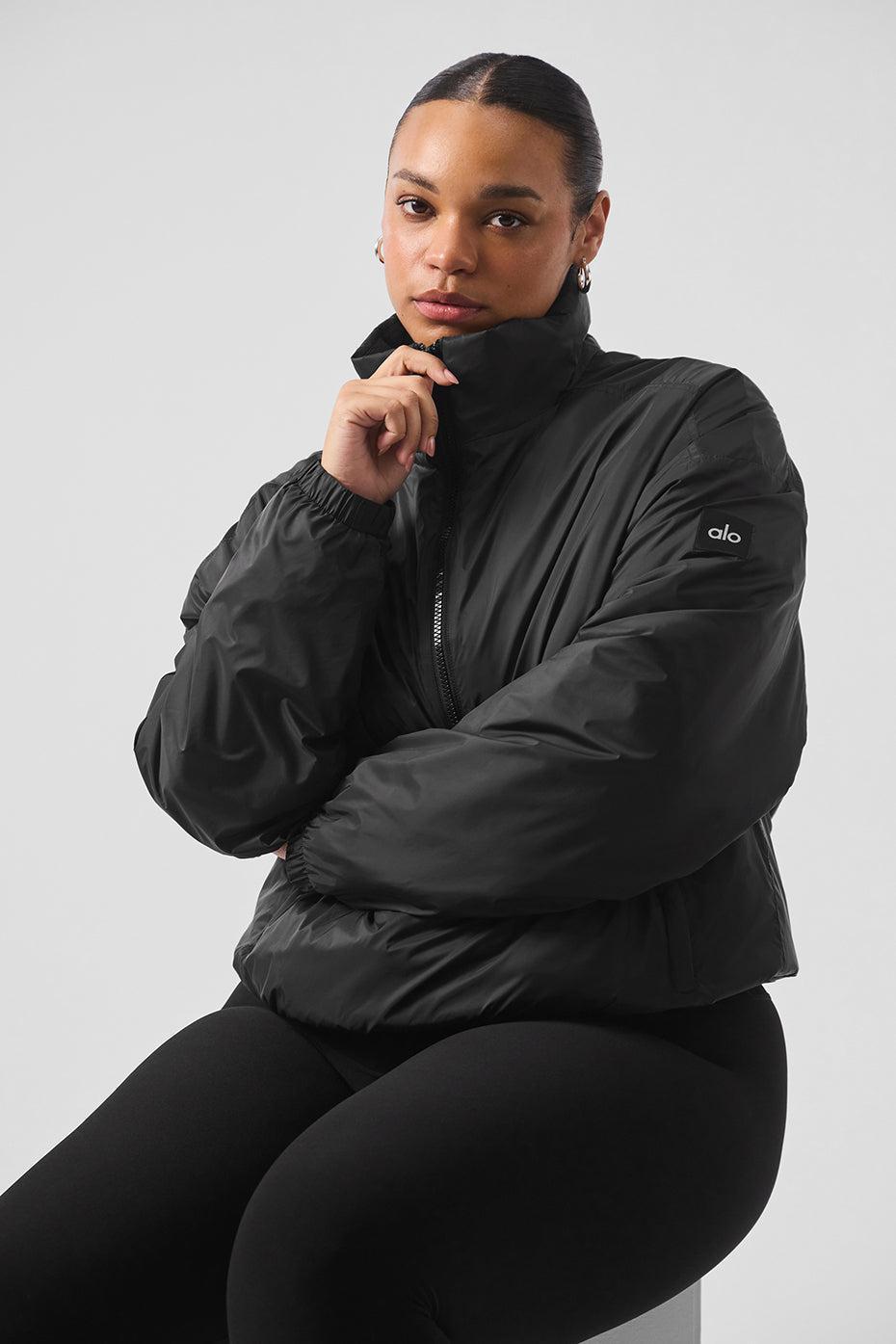 Latitude Light Weight 1/2 Zip Pullover Jacket - Black Female Product Image