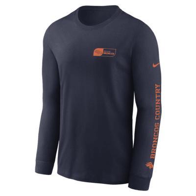 Denver Broncos All Out Men's Nike NFL Long-Sleeve T-Shirt Product Image