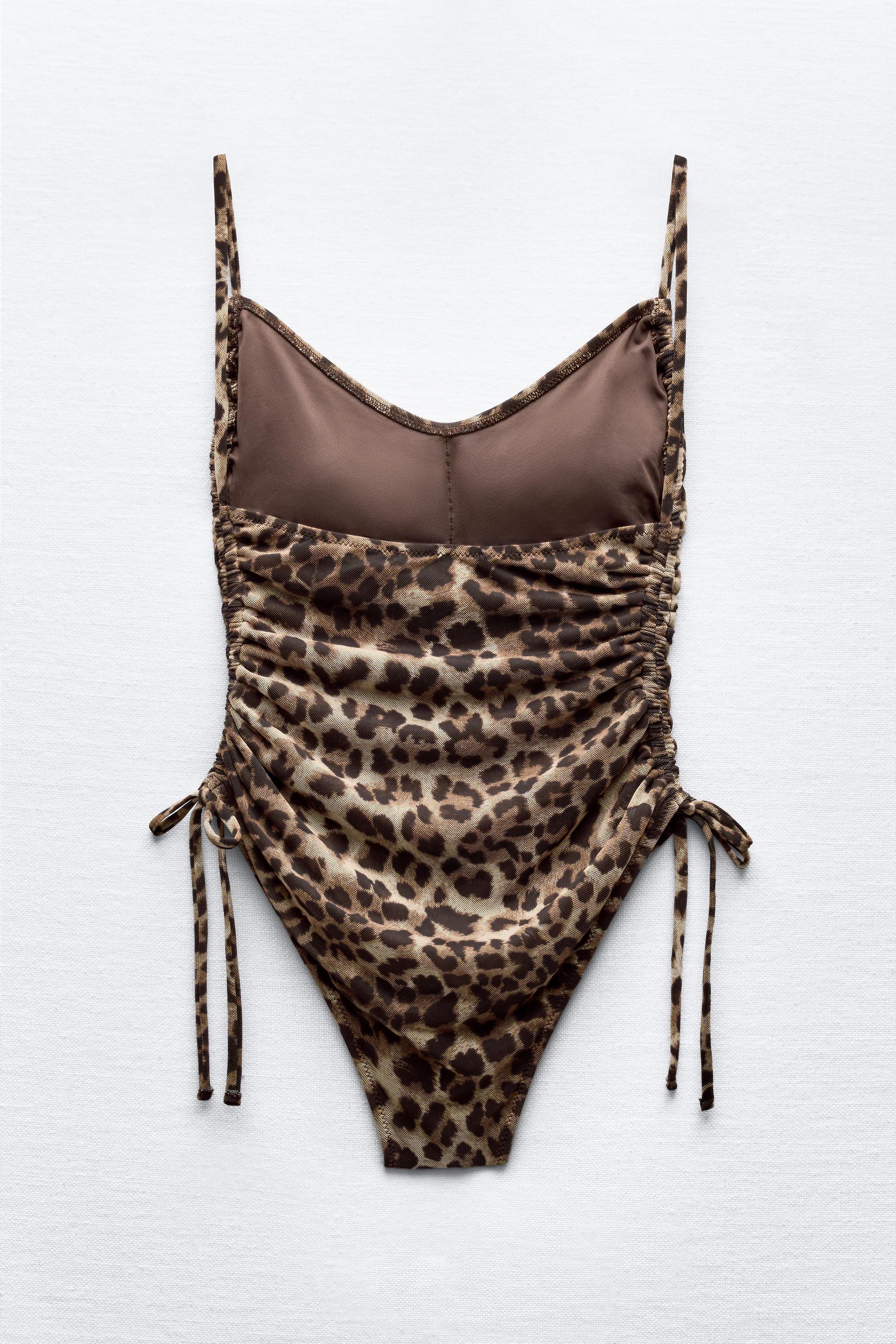 ANIMAL PRINT TULLE SWIMSUIT Product Image