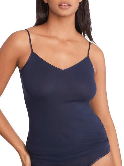 Womens Cotton Seamless V-Neck Camisole Product Image