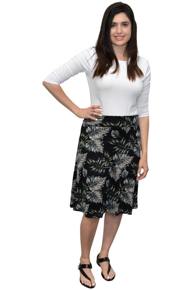 Knee Length A-Line Skirt for Women Female Product Image