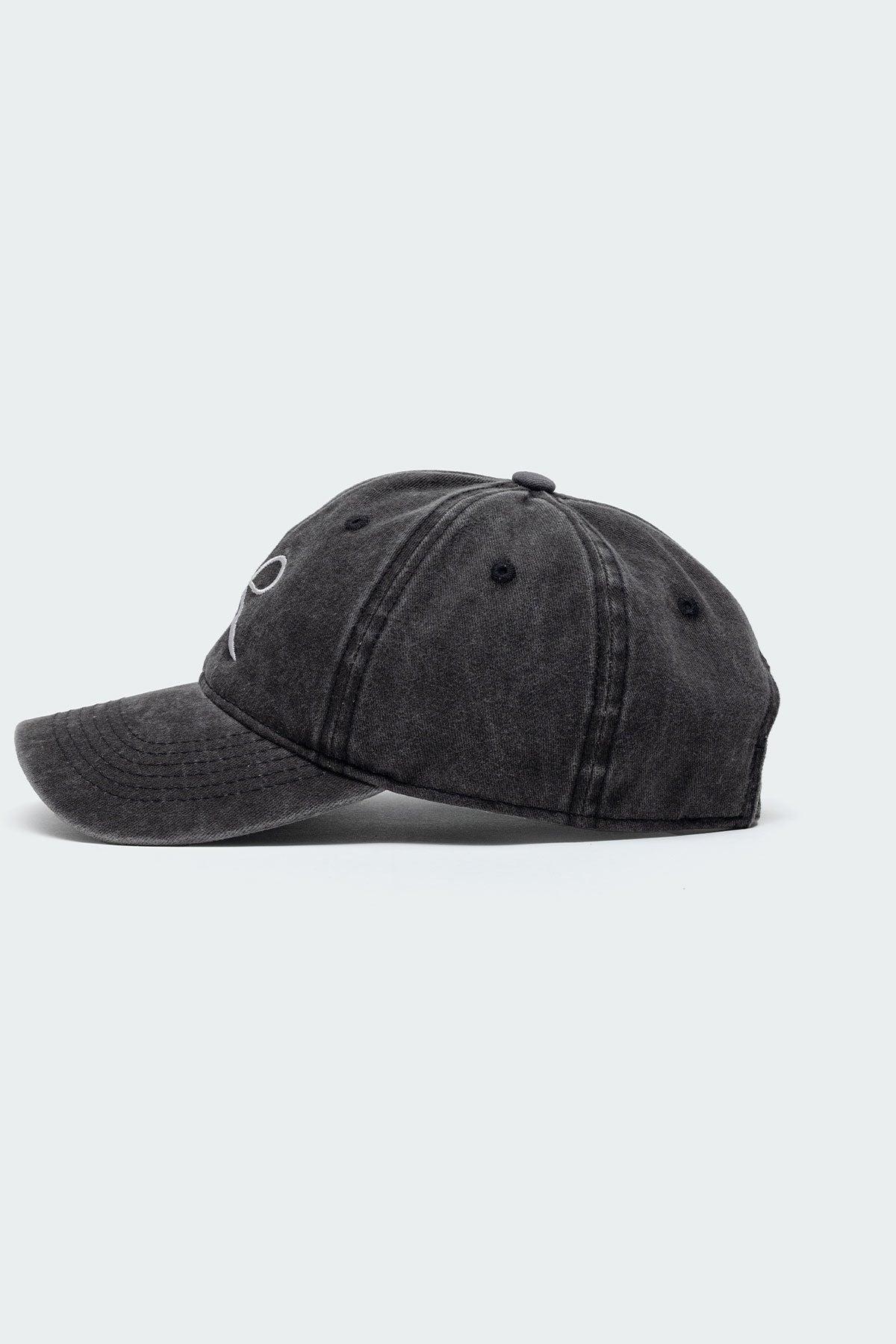 Embroidered Bow Washed Baseball Cap product image