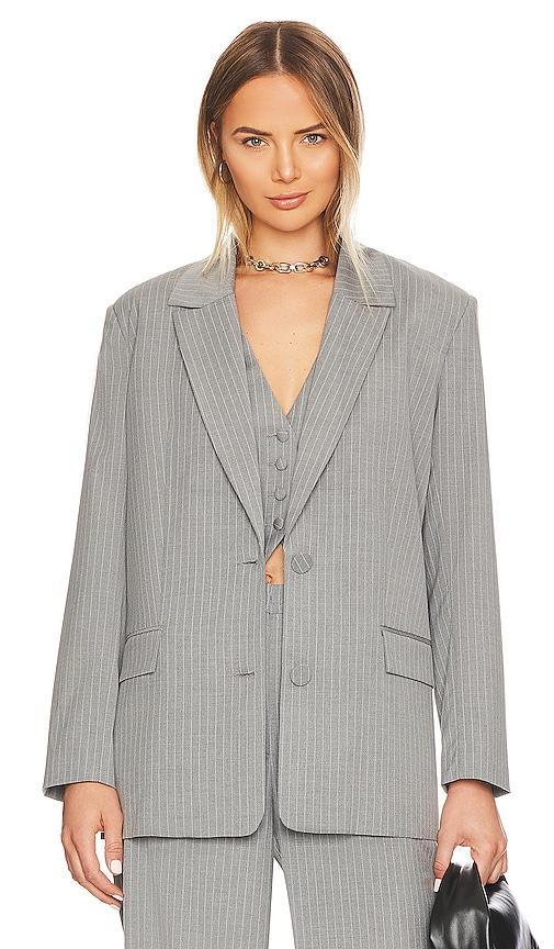 Bardot Pin Stripe Blazer Size 4, 6, 8. Product Image