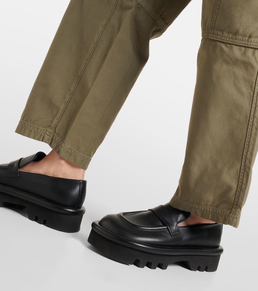 AGOLDE Jericho Cropped Cargo Pants In Fatigue Product Image