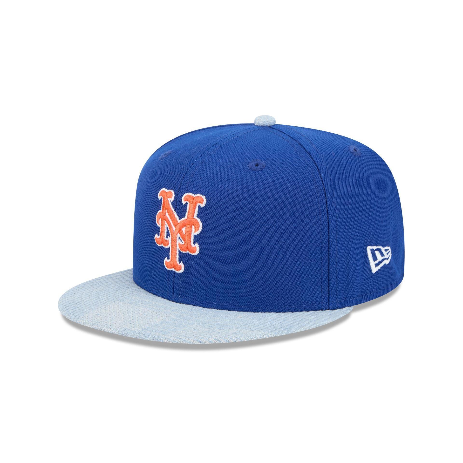 New York Mets Patch Denim 59FIFTY Fitted Hat Male Product Image