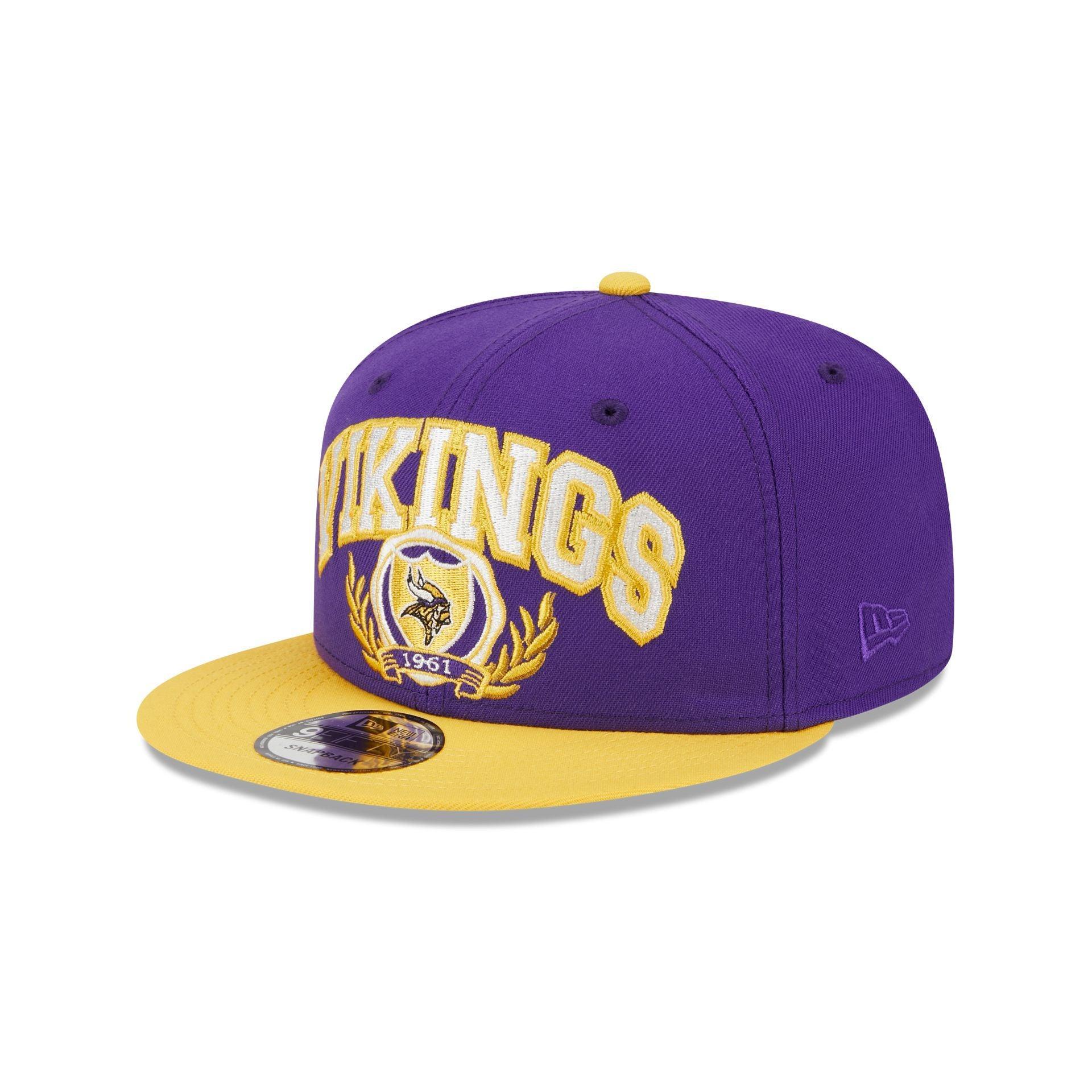 Minnesota Vikings Team Establish 9FIFTY Snapback Hat Male Product Image