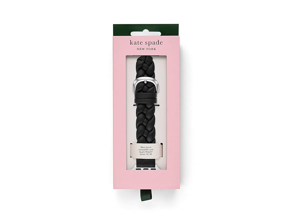 kate spade new york Braided Leather Strap for Apple Watch, 38-49mm Product Image