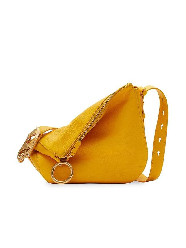 Womens Knight Small Leather Shoulder Bag Product Image