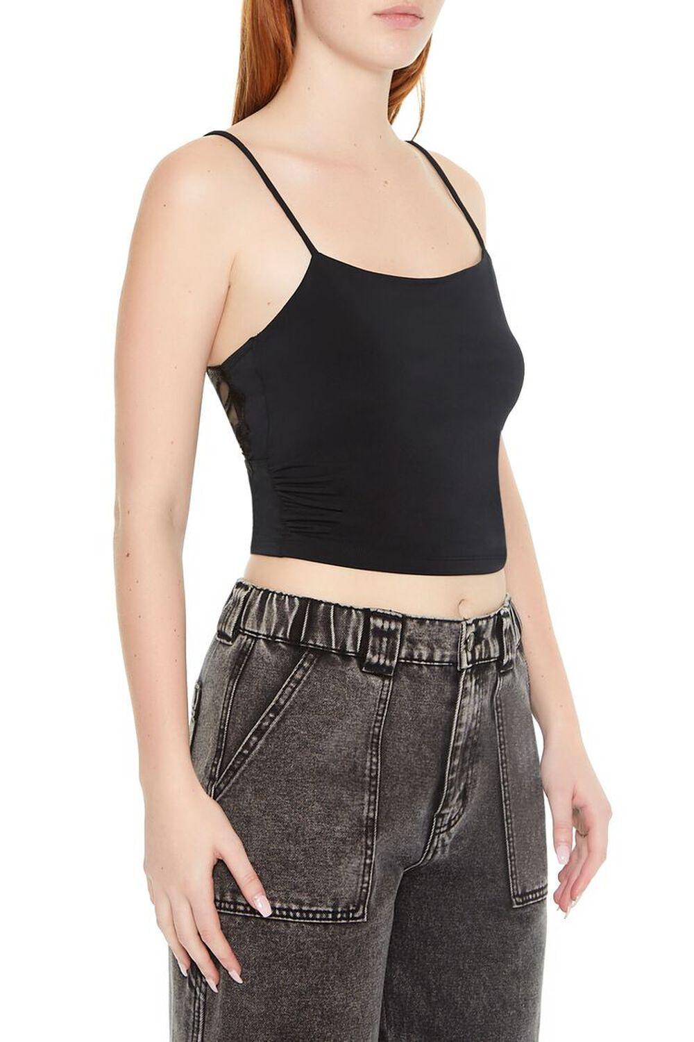 Butterfly Wing Cropped Cami | Forever 21 Product Image