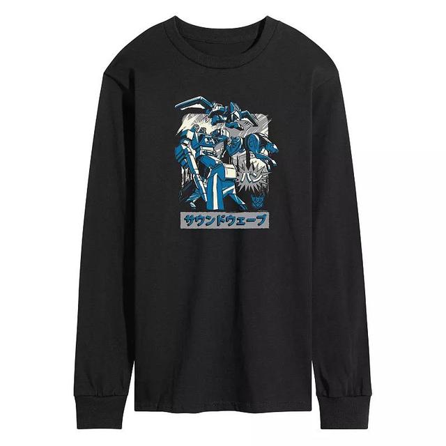 Mens Transformers Soundwave Long Sleeve Graphic Tee Product Image