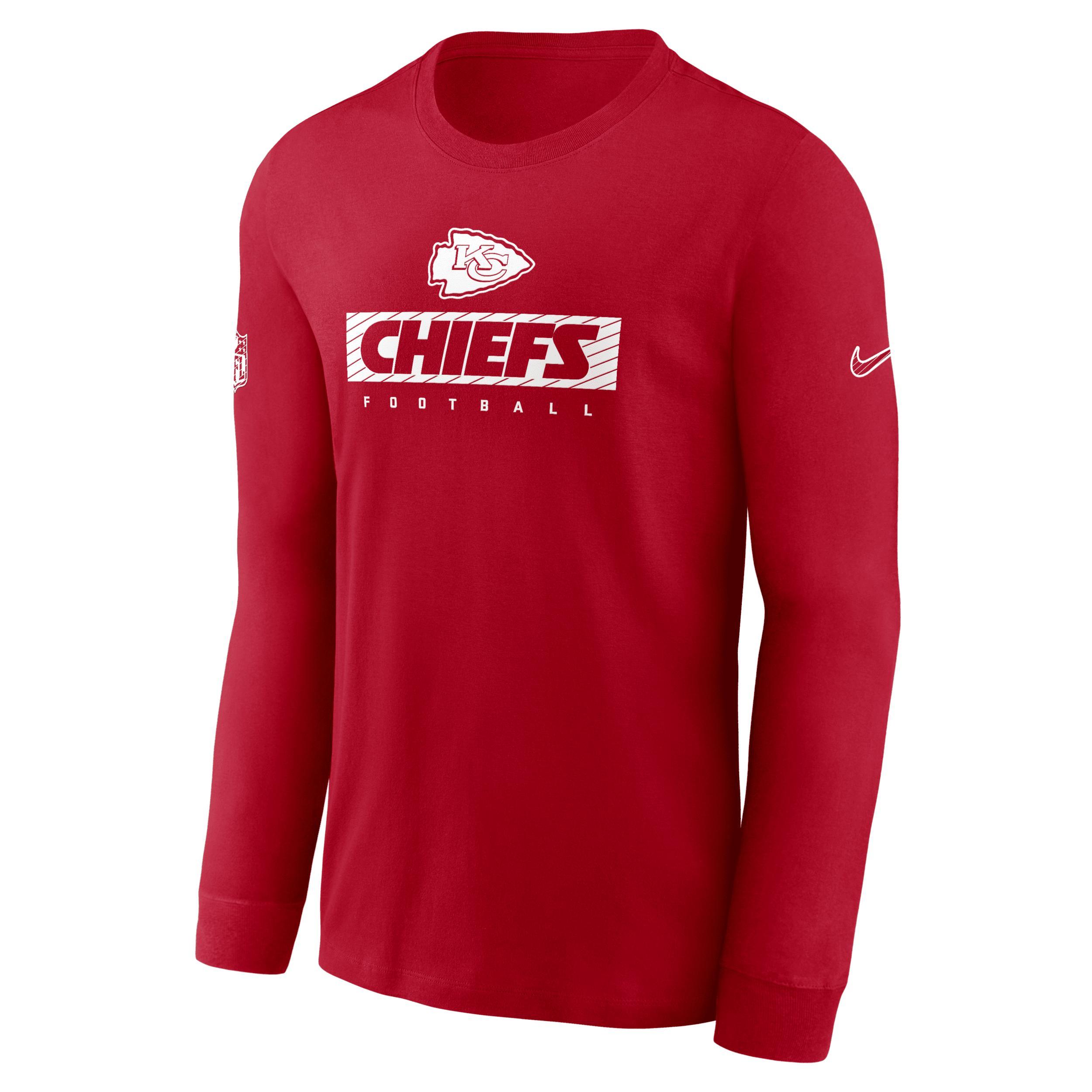 Pittsburgh Steelers Sideline Team Issue Nike Men's Dri-FIT NFL Long-Sleeve T-Shirt Product Image