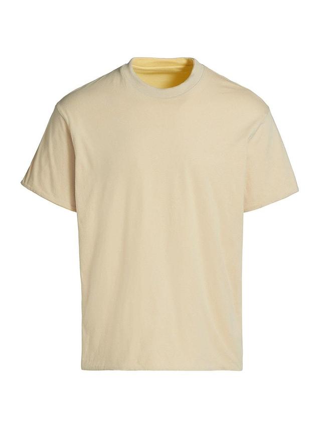 Mens Flip Cotton Short-Sleeve T-Shirt Product Image