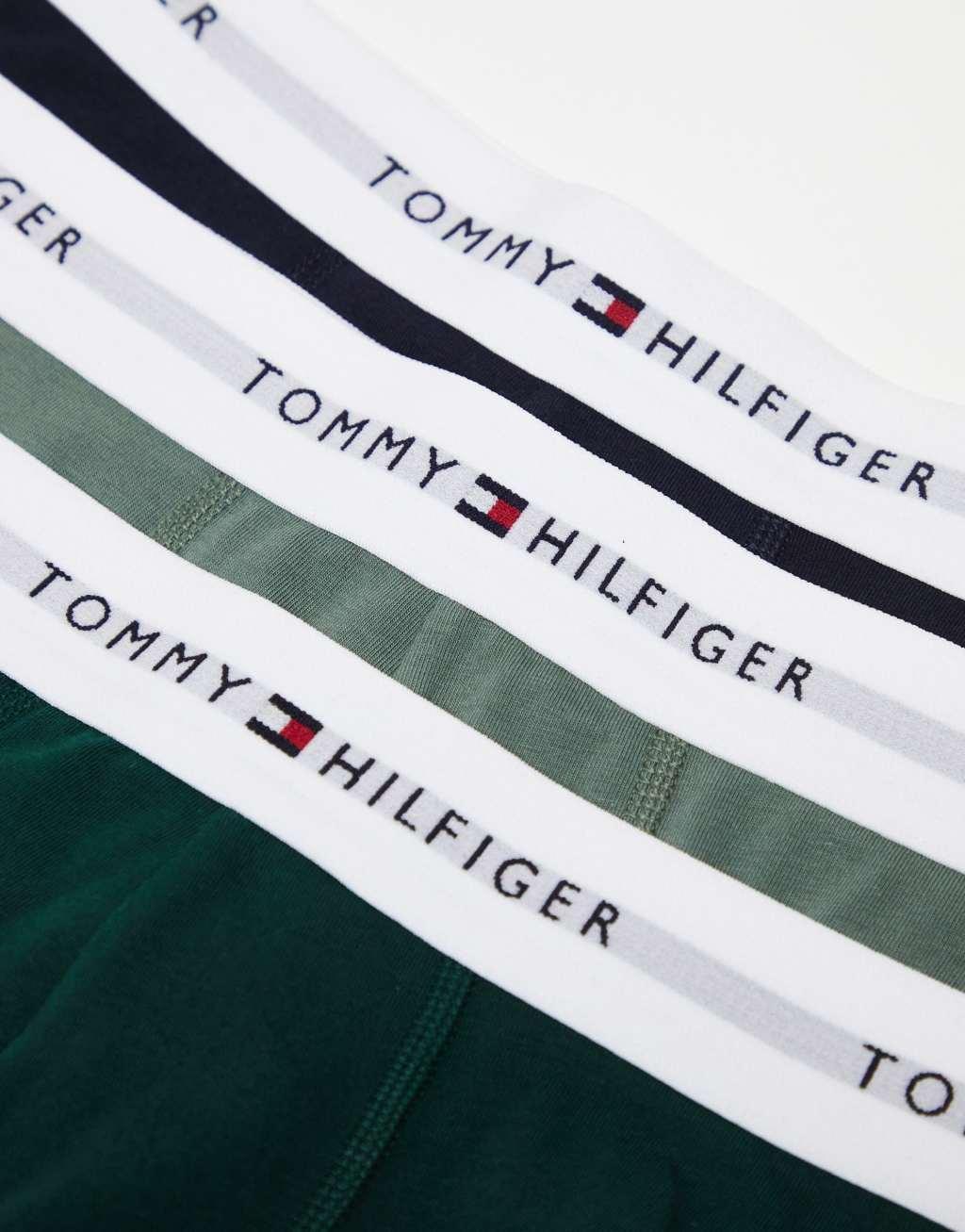 Tommy Hilfiger signature cotton essentials 3 pack briefs in multi Product Image