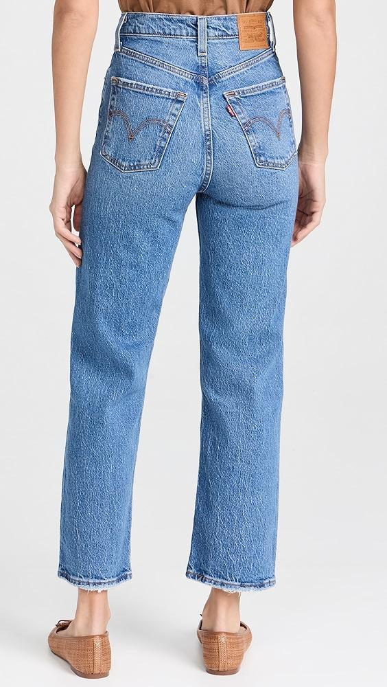 Levi's Ribcage Straight Ankle Jeans | Shopbop Product Image