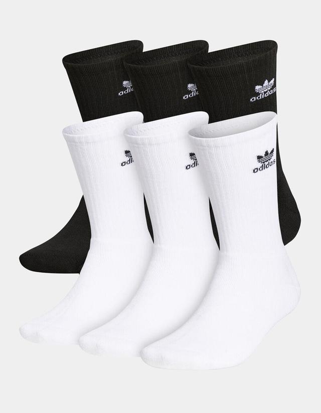 ADIDAS Originals 6 Pack Trefoil Mens Crew Socks Product Image