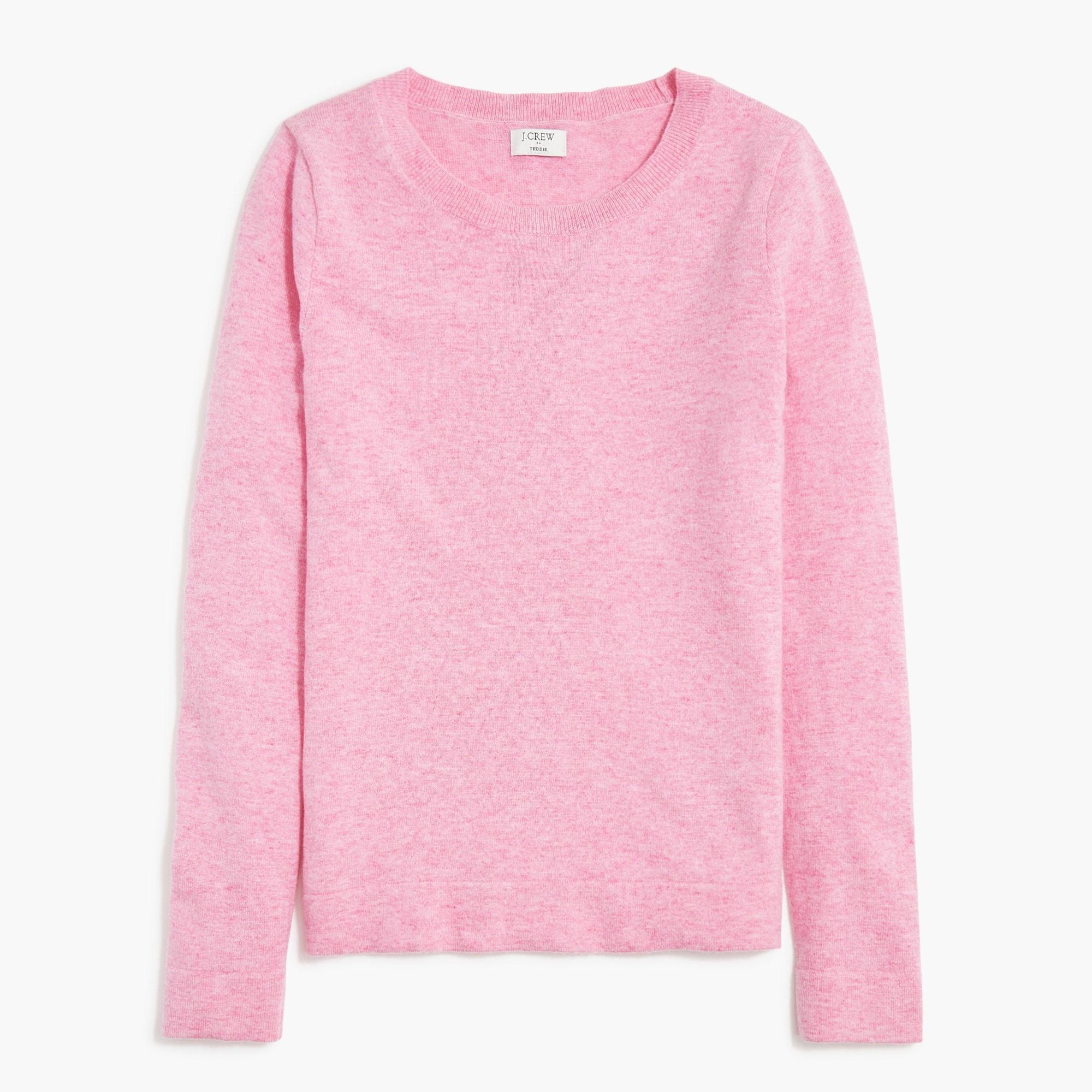 Cotton-wool blend Teddie sweater Product Image