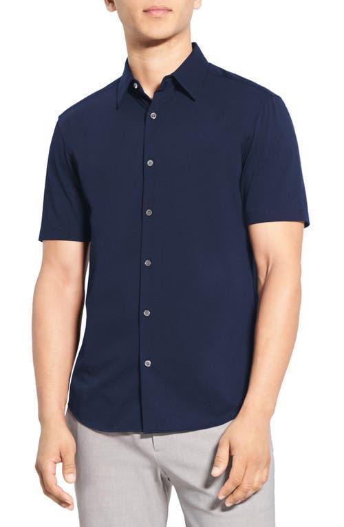 Theory Irving Short Sleeve Button-Up Shirt Product Image