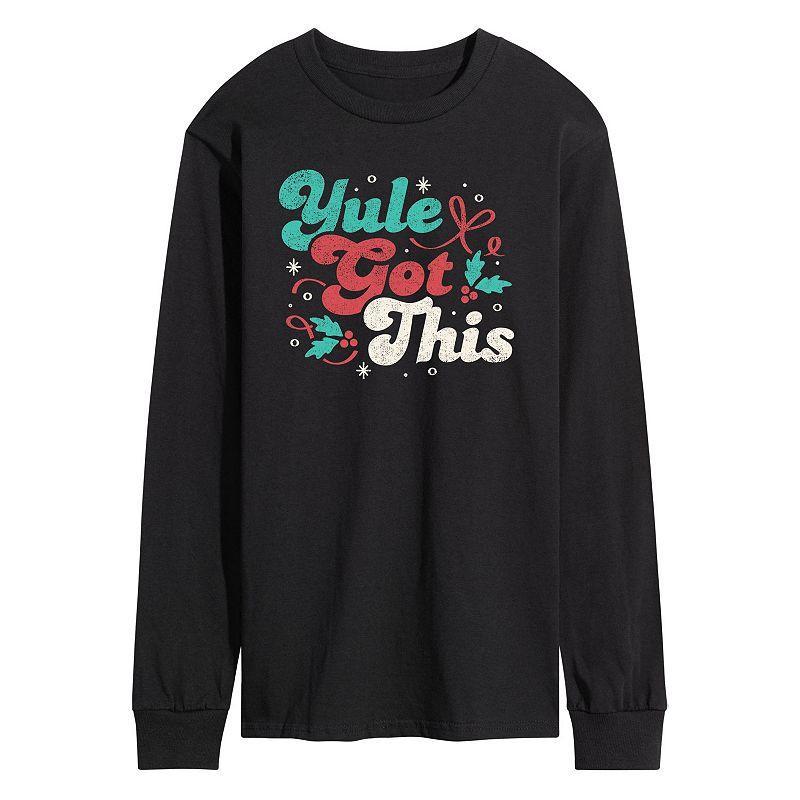 Mens Yule Got This Long Sleeve Graphic Tee Product Image