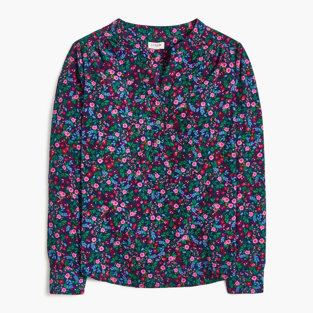 Popover placket blouse Product Image