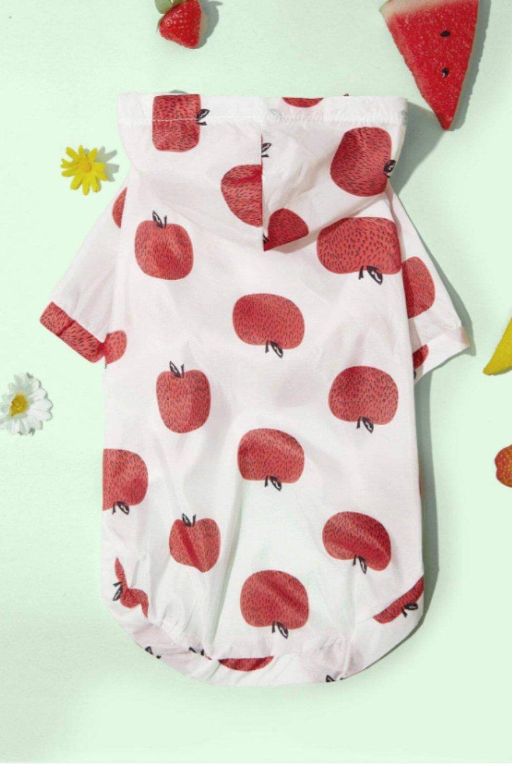 Fruit Print Sun Protection Pet Shirt Female Product Image