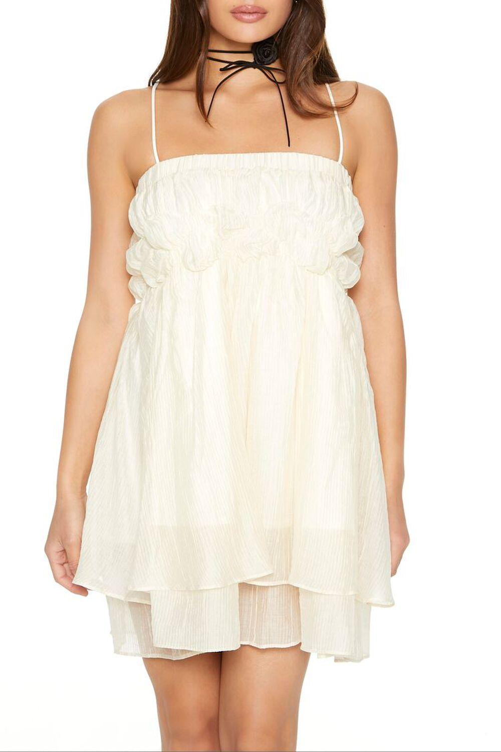 Layered Babydoll Mini Dress | Forever 21 Product Image