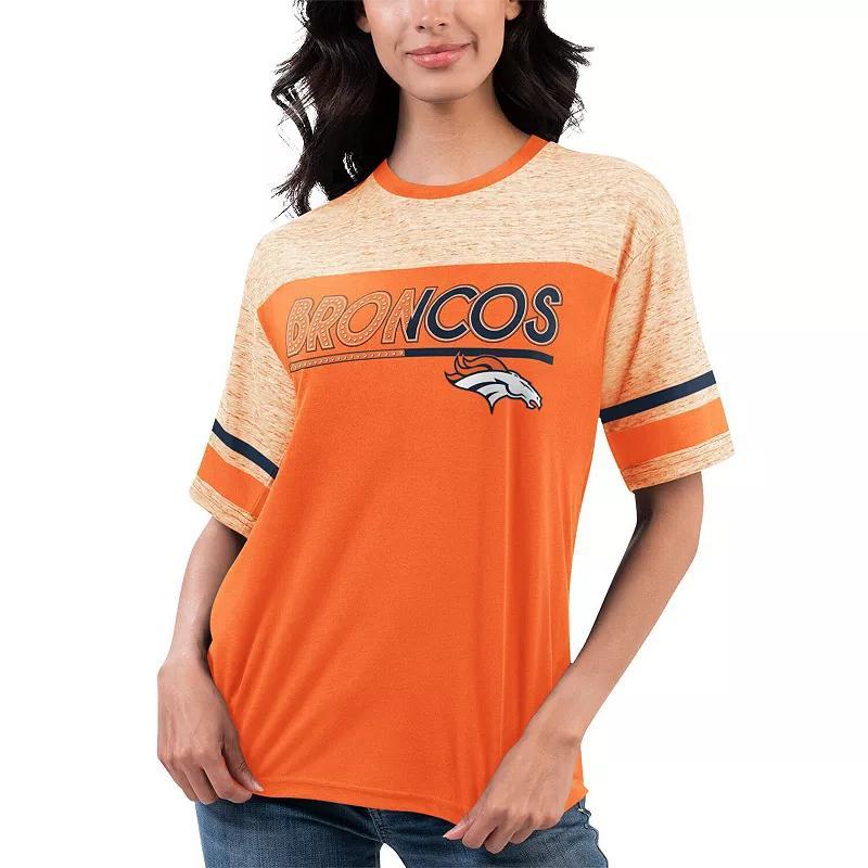 Womens G-III 4Her by Carl Banks Denver Broncos Track T-Shirt Product Image